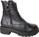 Wäldlaufer Waldlaufer 648803 139 001 Zoe Veterboots Zwart Leer Dames Breedtemaat K