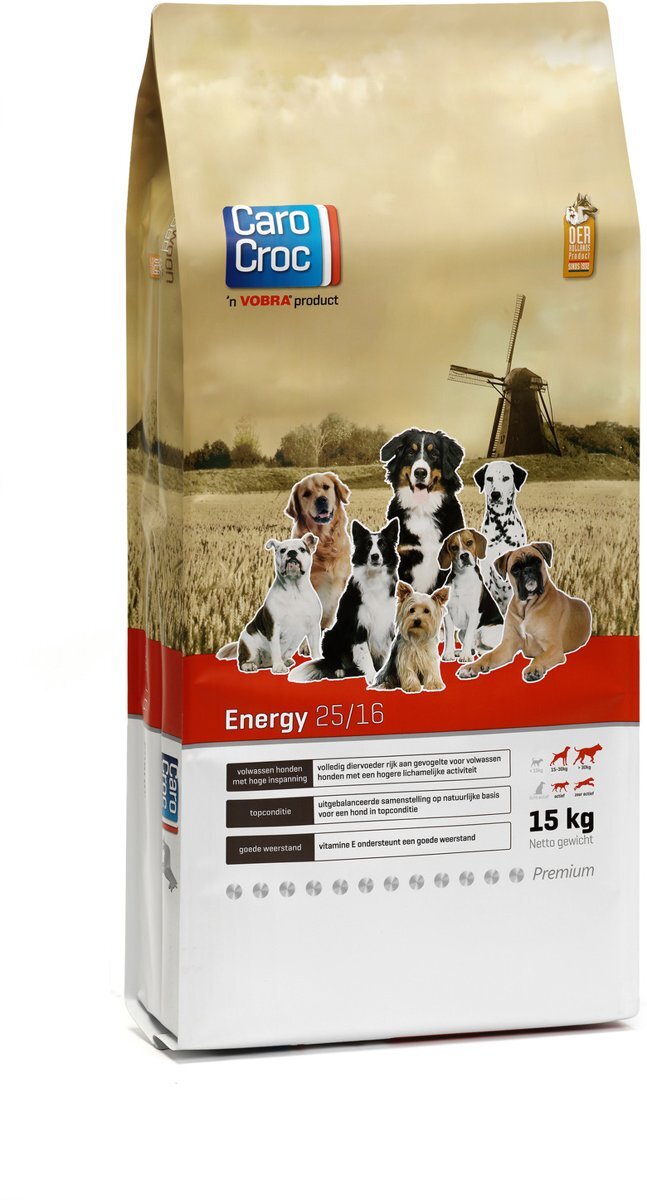 CAROCROC Energy 25/16 Hondenvoer - 15 kg
