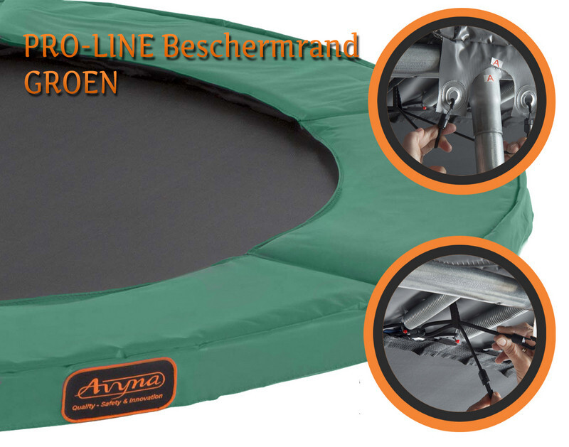 Avyna Proline Trampolinerand 366 cm Groen