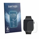 Savvies Screenprotector voor Xiaomi Redmi Watch 6 - Folie Beschermfolie transparant 6 Stuks