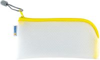 HERMA ritssluitingzakje 'Mesh Bags', 230 x 110 mm, geel