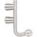 Gedotec PLUTO Acier inoxydable brossé Patère, 88 x 20 mm