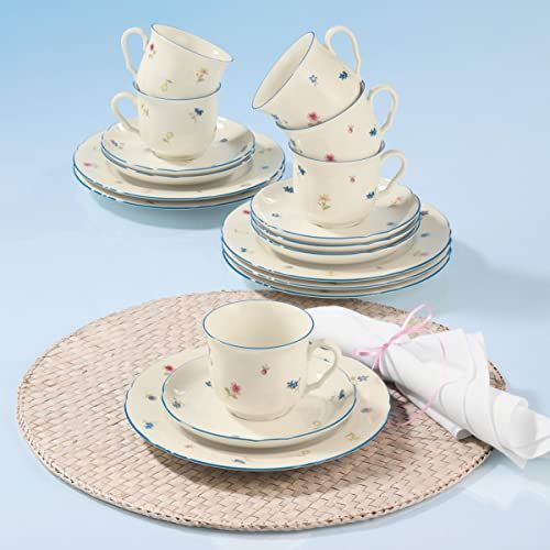 Seltmann Weiden Marieluise ivoor strooibloem koffieservies, porselein - 4052212028354