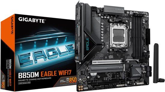 GIGABYTE B850M EAGLE WIFI7 AMD B850 Socket AM5 micro ATX