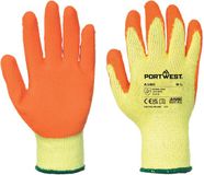 Portwest Klassieke Latex Griphandschoen - Oranje - S