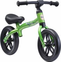 bikestar loopfiets 10 inch, groen