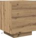 vidaXL Nachtkastje Artisan Eiken 45 x 40 x 55 cm Bewerkt hout