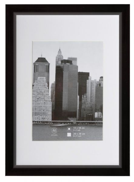 Henzo Metallica - Fotolijst - Zwart - 15x20 cm