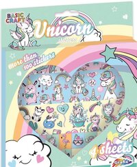 Unicorn Stickers - 4 Sheets - For Kids and Adults
