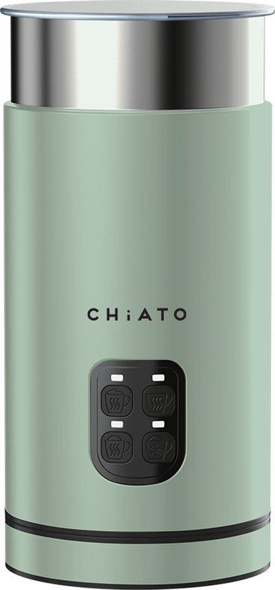 CHiATO milkPLAY Limited Edition Elektrische melkopschuimer - Groen
