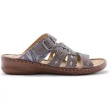 Pédiconfort Chaussures à enfiler en cuir Scratchs
