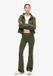 Superdry Sport Tech joggingbroek met lage taille en wijde pijpen - Dames - Broeken - army khaki