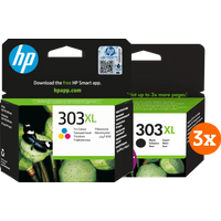 HP 303XL Cartridge Combo Pack (3 stuks)