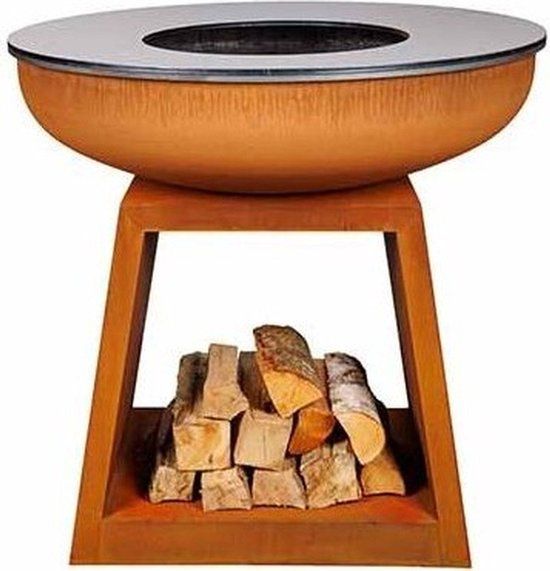 White Fire Original Stow Barbecue D99cm Cortenstaal