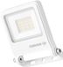 OSRAM ENDURA FLOOD PC 10W LED-Fluter, 3000K warmweiß, 1000 Lumen, IP65 weißes Flutlicht, recyceltes Material, 180° Montagebügel, Weiß