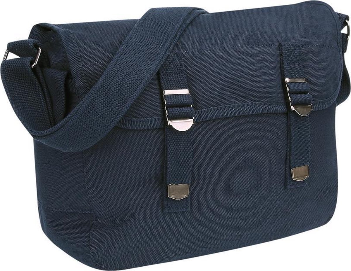 Fostex Pukkel tas US Style canvas blauw blauw