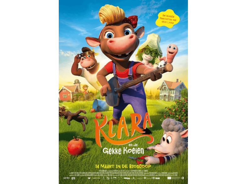 JUST ENTERTAINMENT Klara en de Gekke Koeien - DVD