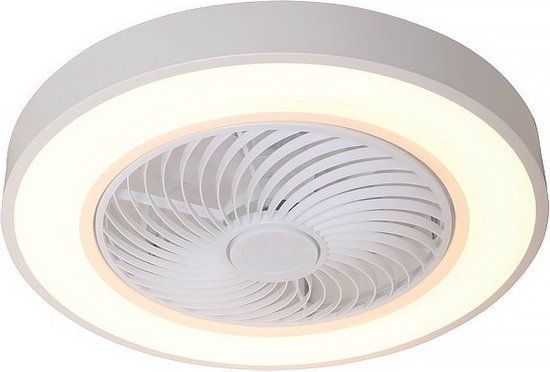 Freelight LT-Luce Freelight Fiato Plafondventilator Wit 50cm Ø - Plafondlamp met ventilator