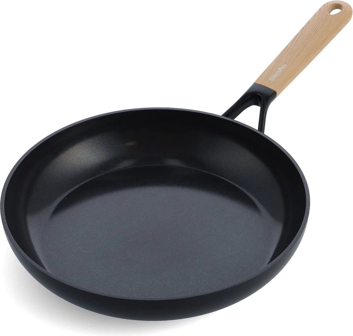 Greenpan Eco-Smartshape Braadpan Light Wood 28cm - Zwart