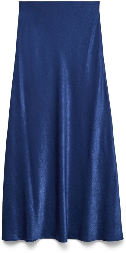 Vero Moda Rok Vmvina Josse Hw Ankle Skirt Wvn 10347488 Navy Peony Dames Maat - M