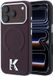 Karl Lagerfeld telefoonhoesje voor iPhone 18 Pro - MagSafe - Bordeauxrood