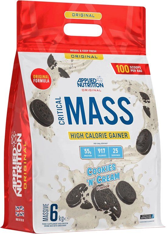 Applied Nutrition Critical Mass Original (6000g) Cookies N Cream