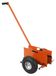 Icecat Chariot de transport - Chariot de transport de plaques - Capacité de charge 272 kg - Pneus pleins de 25,4 cm - Poignée de 100 cm - Roues universelles - Orange