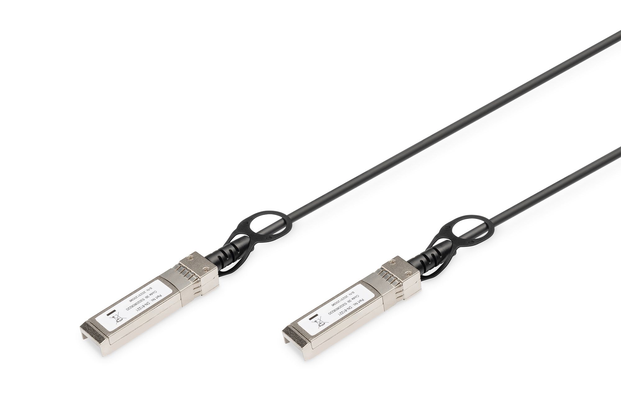 Digitus DN-81225 SFP+ Glasvezelkabel - 7m - Zwart