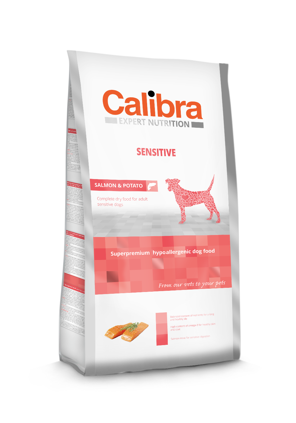 Calibra HE602397 Droogvoer voor honden - Zalm & Aardappel - 2 kg