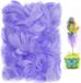 DpCraft Lila veren decoratief, 10 gram, 5-12 cm. Geschikt voor scrapbooking.
