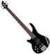 Gear4music Chicago Linkshandige Basgitaar, Zwart