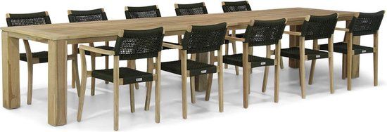 Lifestyle Garden Furniture Lifestyle Dallas/Brighton 400 cm dining tuinset 11-delig - 7434232765797