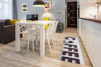 andiamo Keukentapijt met antislip achterkant - 50 x 150 cm, koffie
