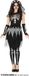 Fiestas Guirca Magere Botten Bruid - Vrouw - ZwartWit / Beige - M/L