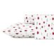 Betsey Johnson Queen Lakens, zijdeachtig en lichtgewicht beddengoed, vervagen en kreukbestendig (Love Lips)