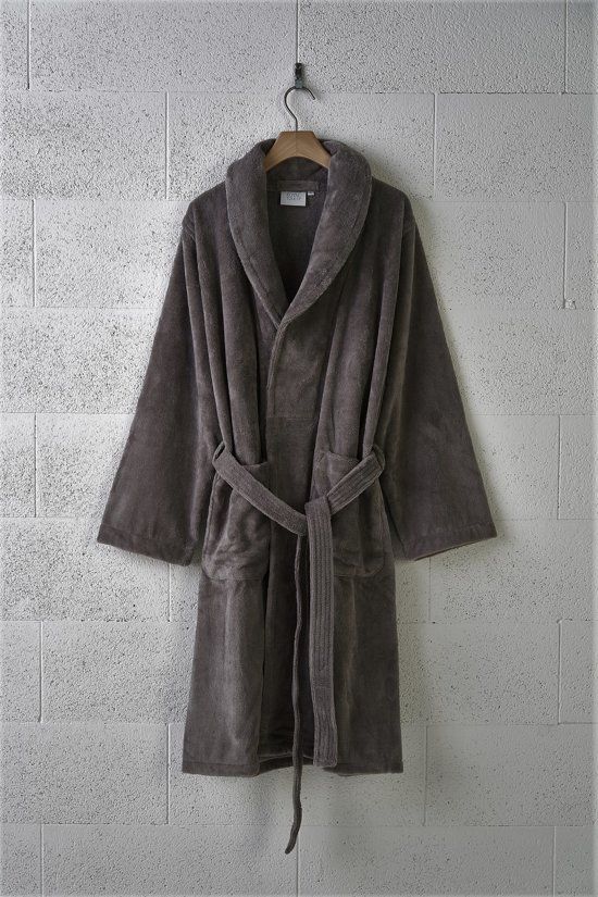 Casilin Teddy - Super Zachte Badjas - L - Donkergrijs