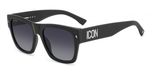 Dsquared2 ICON 0004/S Matte black palladium 55/19/145 MAN Zonnebrillen