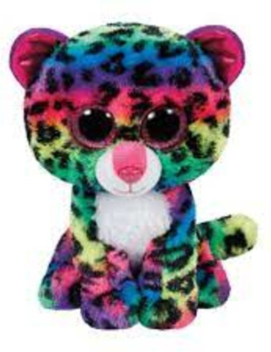 TY Beanie Boos Dotty Leopard Knuffel - 15cm
