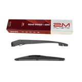 2M PLASTIC Rear Wiper Arm Blade Replacement for Honda CR-V 2017-2022 - HRV 2023-2024 - PILOT 2016-2022 - ELEMENT 2003-2011 - Nissan MURANO 2015-2024 - ARMADA 2017-2024