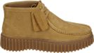 Clarks Torhill Moss Femme Chaussures à lacets - Nubuck - Cognac