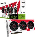 ASUS TI NVIDIA GeForce RTX 5060 OC - Videokaart - 8GB - GDDR7 - PCIe 5.0 - 1x HDMI 2.1b - 3x DisplayPort 2.1a