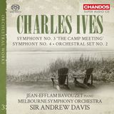 Orchestral Chandos Records Ives: Symphony No.3 & No.4/Orchestral Set No.2 (SACD)