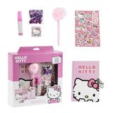 Dagboekset Hello Kitty Dagboek Cadeauset Meisjes – Roze Hardcover met Slot, Pen en Accessoires