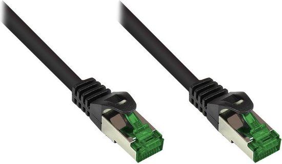 Good Connections S/FTP CAT6a 10 Gigabit outdoor netwerkkabel IP66 / zwart - 10 meter