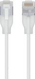 Ubiquiti UACC-Cable-Patch-EL-C6A-5M-W netwerkkabel Doorschijnend, Wit Cat6a