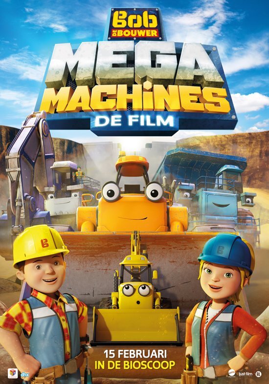 1 Dvd Amaray Bob De Bouwer : Mega Machines dvd