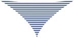 vidaXL Zonneschaduw Driehoekig 3,5 x 3,5 x 4,9 m Polyester Oxford Blauw en wit