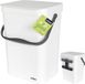 Orion Poubelle suspendue blanc 10 l