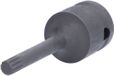 KS Tools BRILLIANT TOOLS 1/2" Power Bit Socket XZN M8 - BT022613