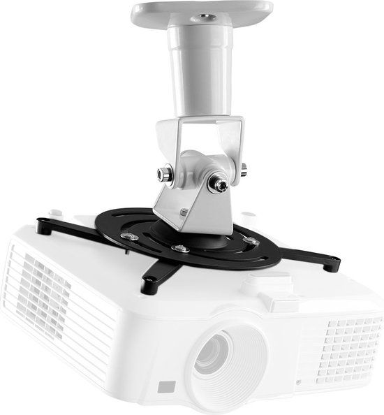 One For All WM5320 Projector Mount - Ceiling Mount - Tilt & Swivel - Up to 15 kg - White/Black